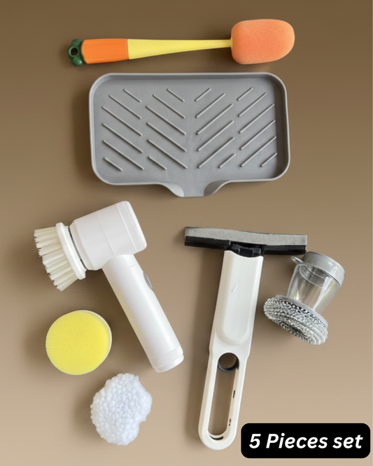 Ultimate 5-in-1 Smart Kitchen Hygiene Kit (Deep Clean & Organize)